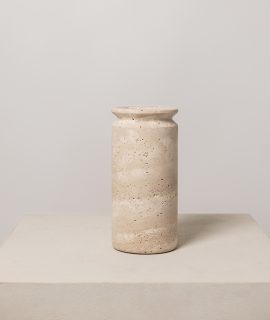 Travertin vaas Serinita M