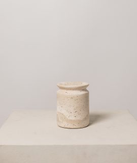 Travertin vaas Serenita S