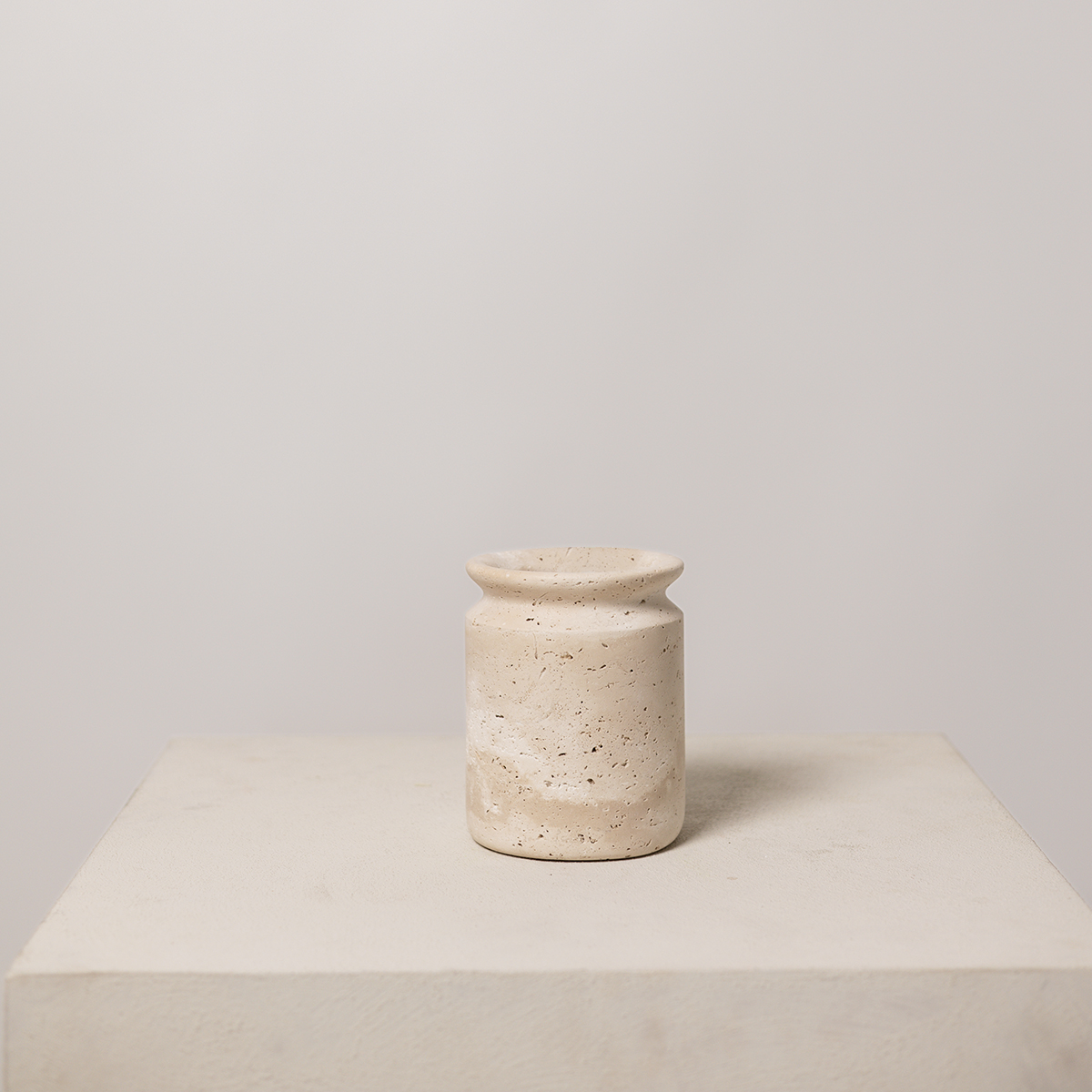 Travertin vaas Serenita S