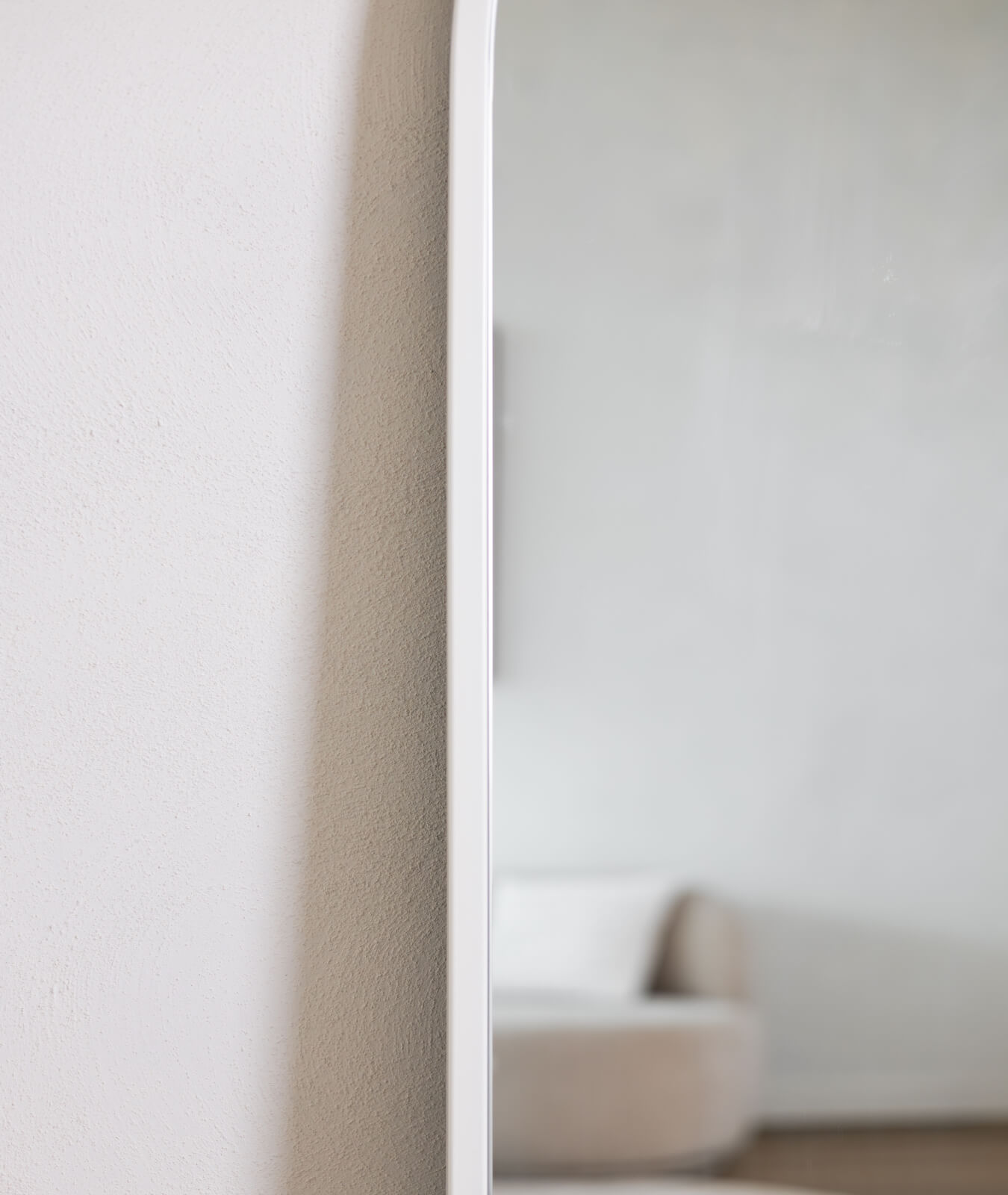 Bordo– off-white boogspiegel ovaal 180x100 - Afbeelding 3